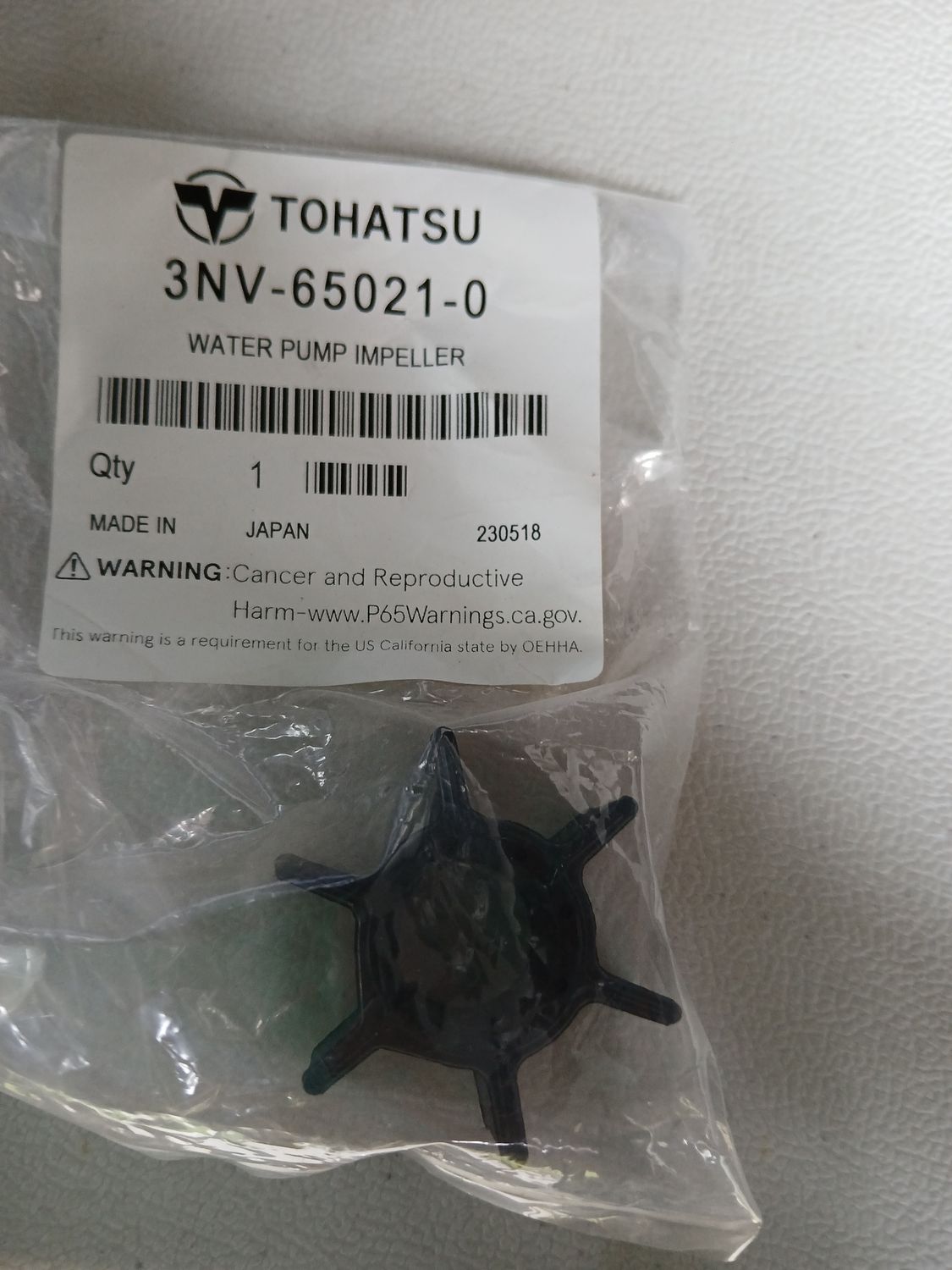 Impeller  3NV-65021-0
