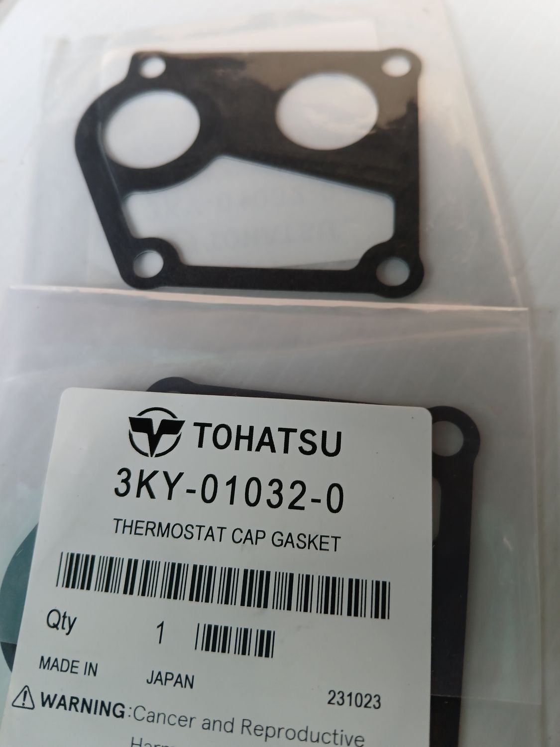 Thermostat Cap Gasket  3KY-01032-0