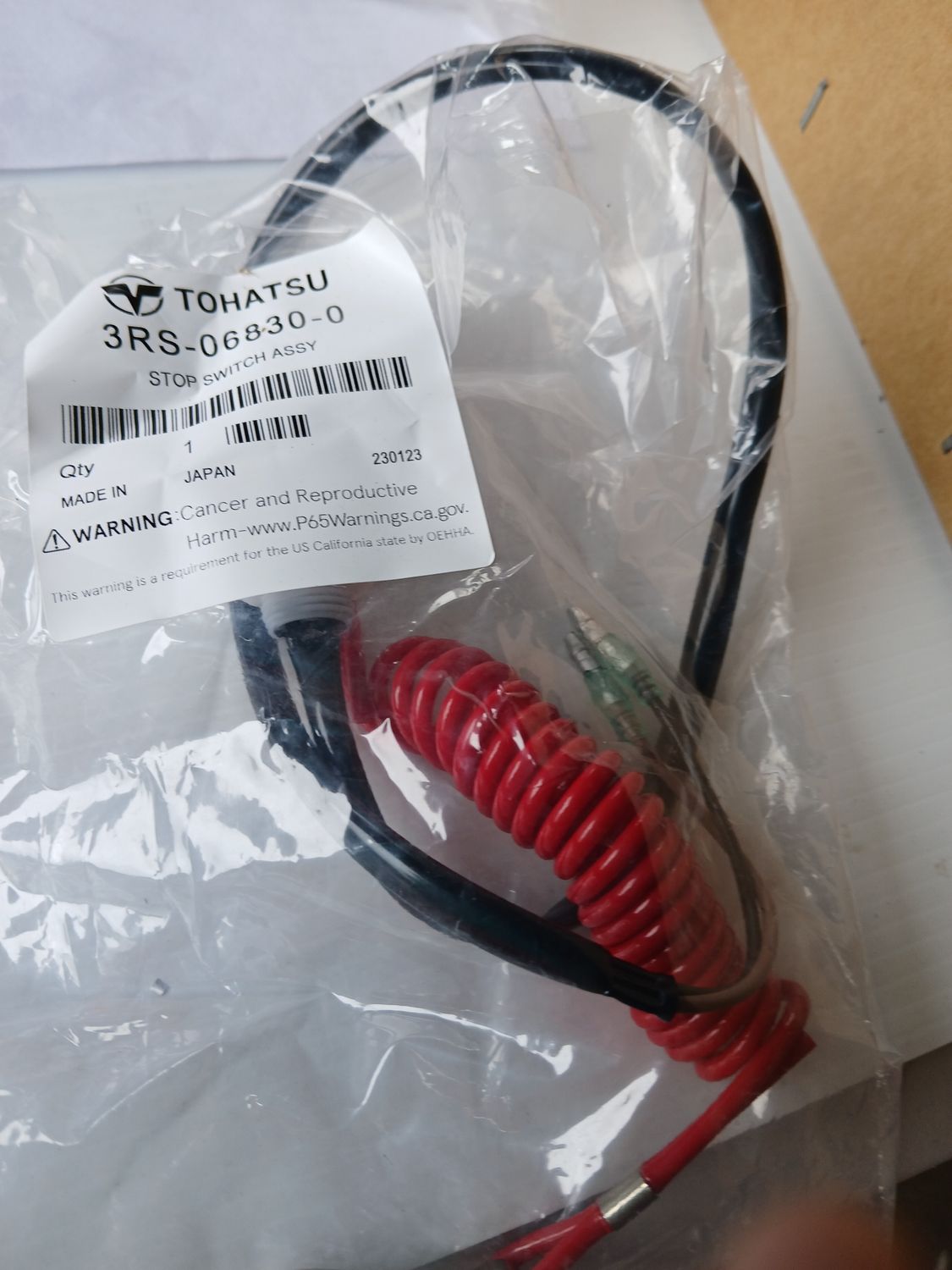Stop Switch  3RS-06830-0