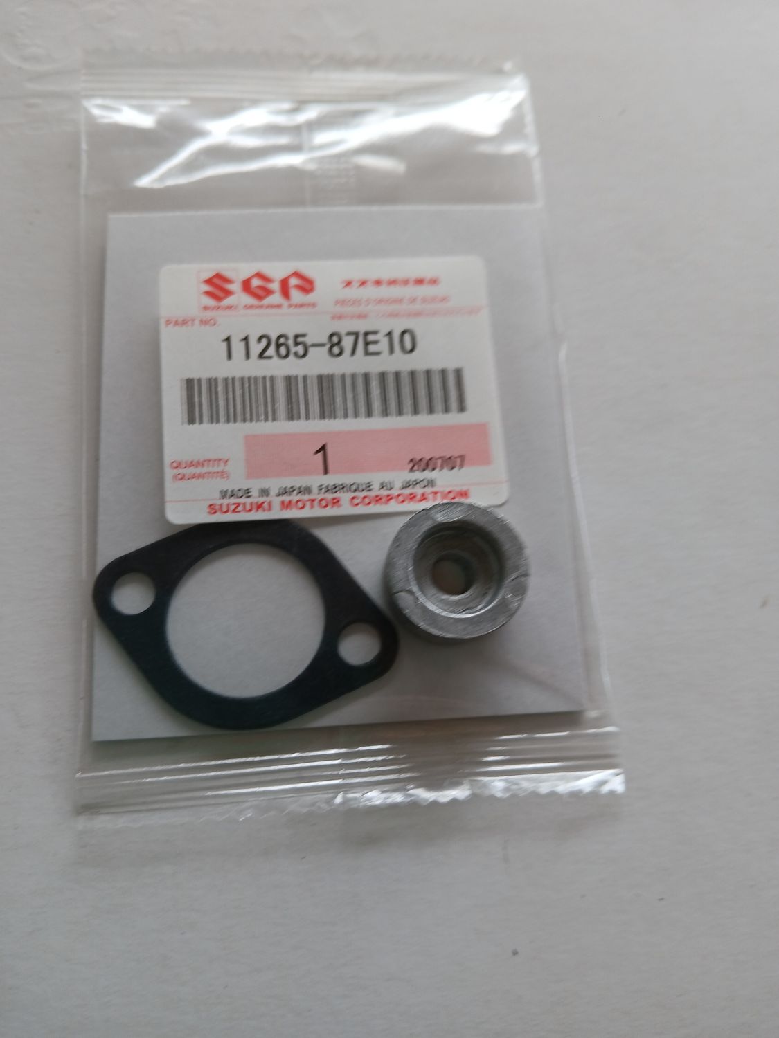 Anode & Gasket 11265-97E10