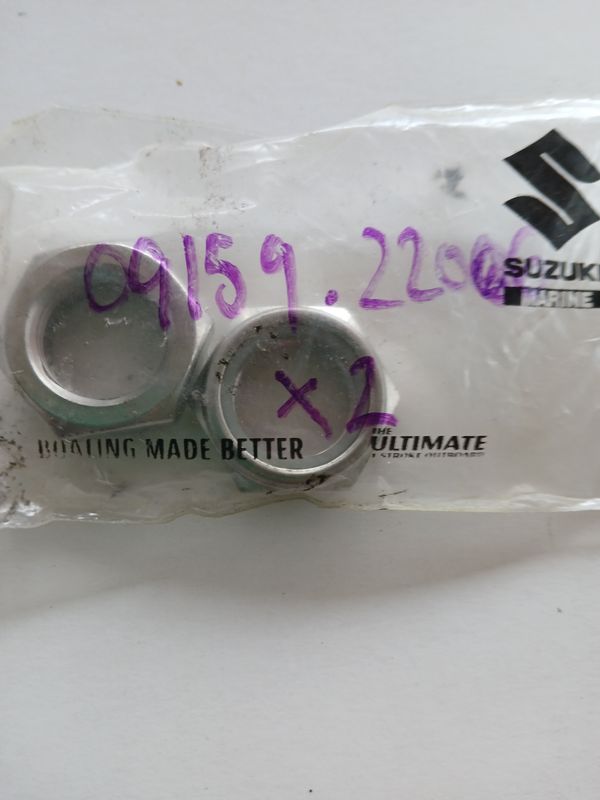 Tilt Tube Nut (pack of 2)  09159-22006
