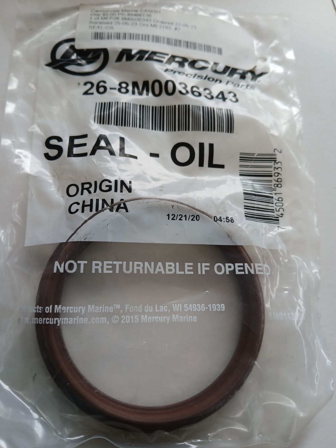 Oil Seal  26-0036343