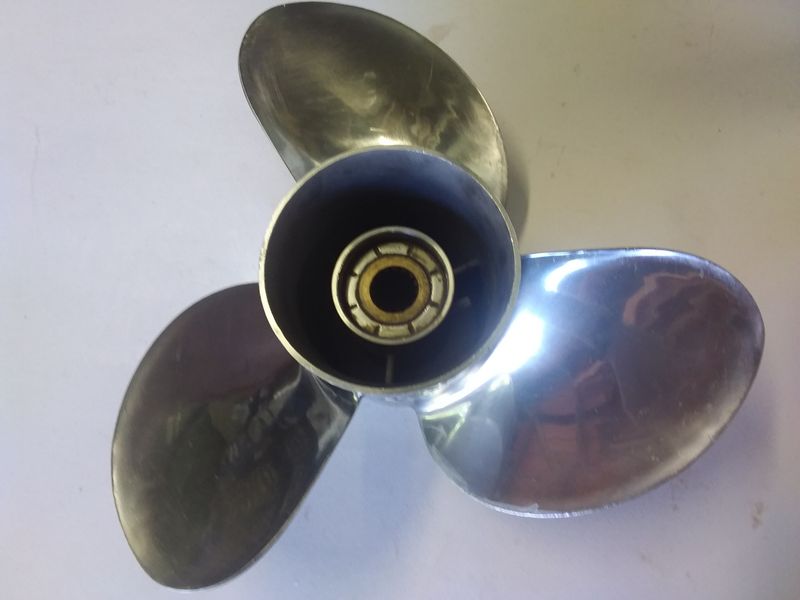 Solas/Yamaha Second-hand YE 3 Blade Stainless Steel Propeller. 3531-145-15