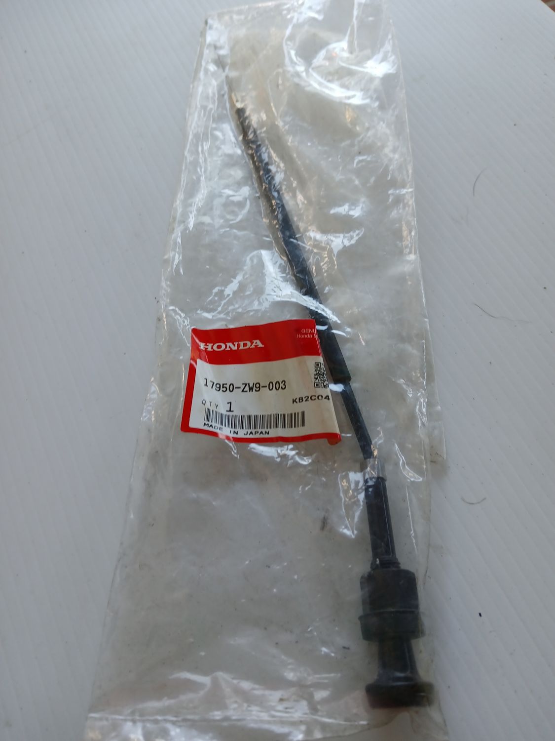 Choke Cable  17950-ZW9-003