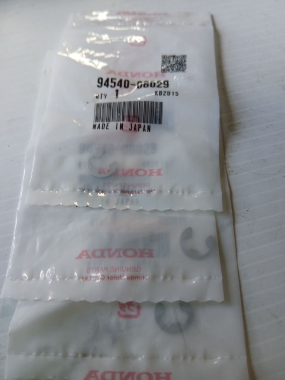 E-Ring 6mm Pack of 3,   94540-06029