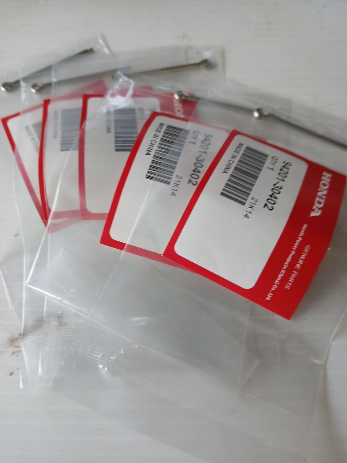Cotter Pin, Pack of 5,  94201-30402