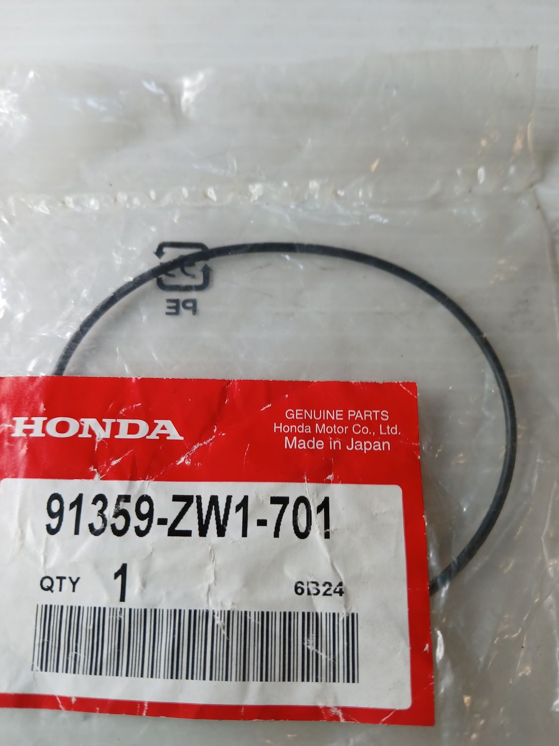 Oring  91359-ZW1-701