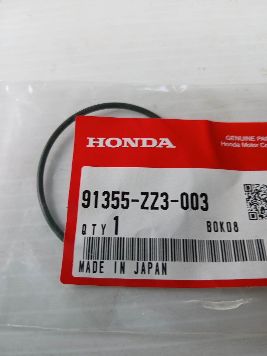 Oring  2 x 45.5,  91355-ZZ3-003