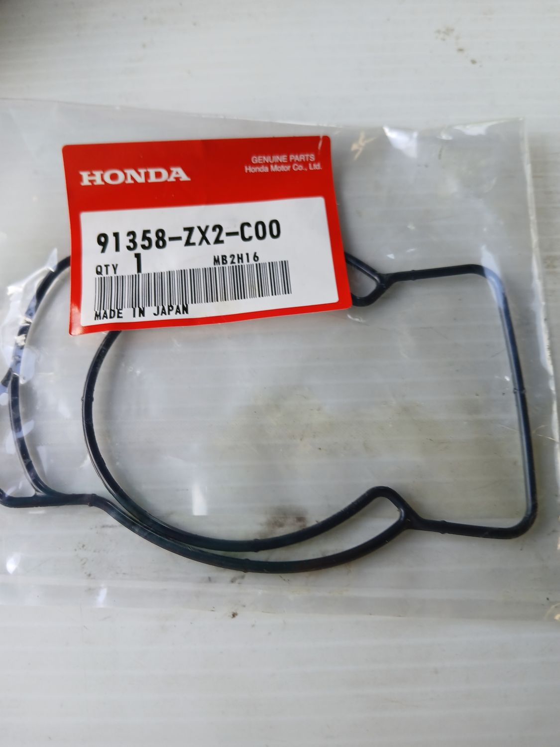 Oring, Water Pump   91358-ZX2-C00