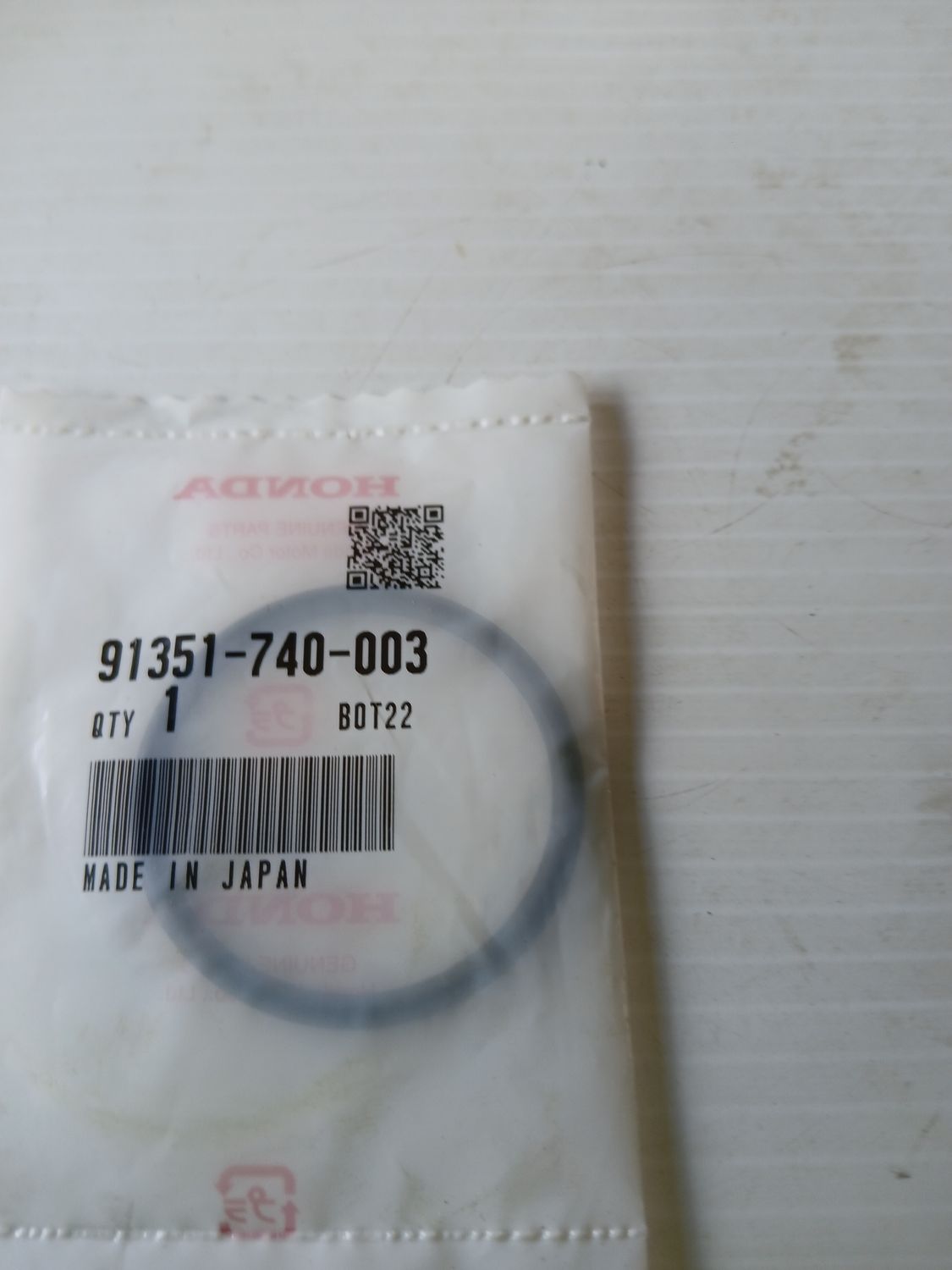 Oring 41.7 x 3.5,  91351-740-003