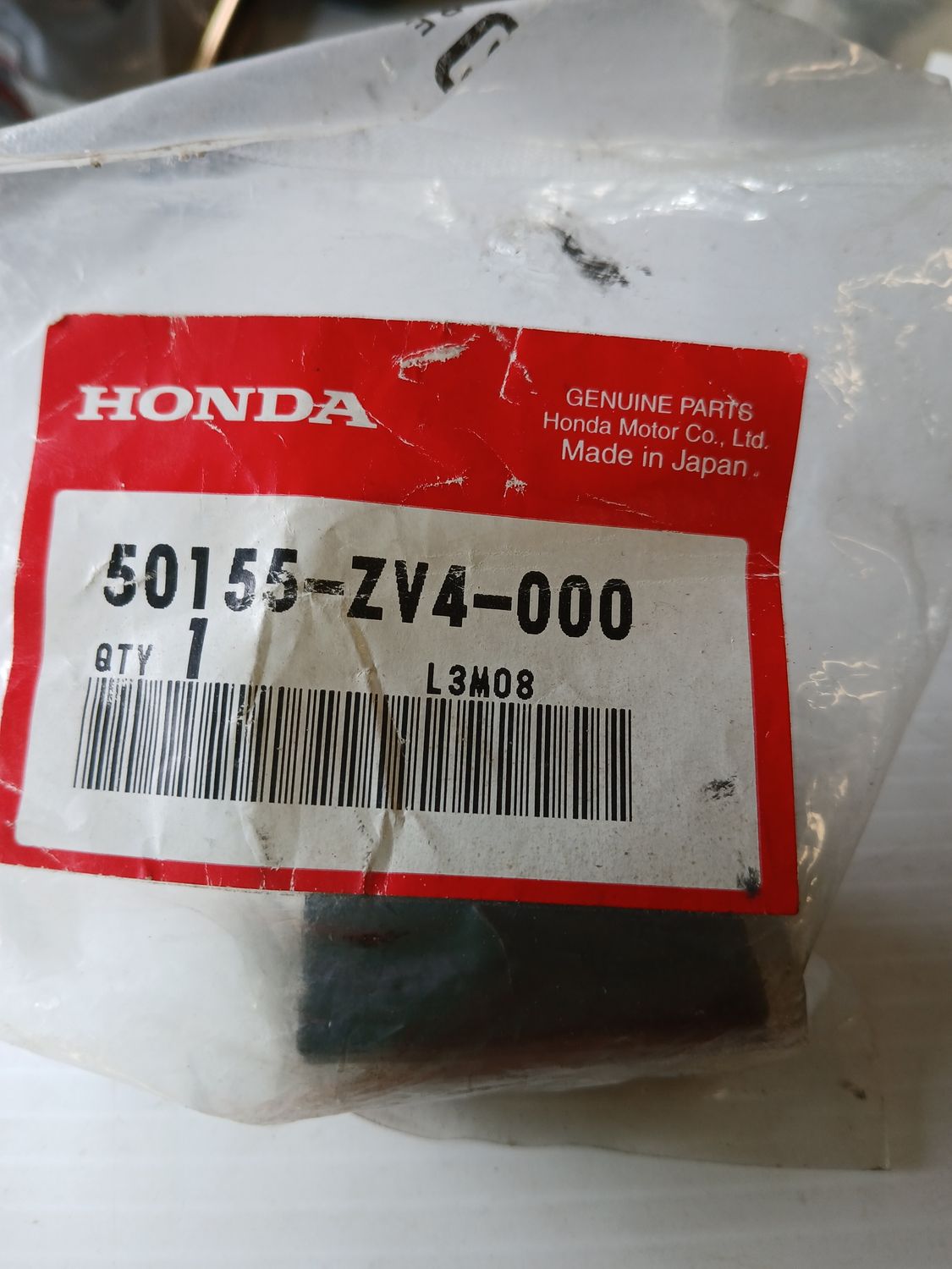 Rubber, Mount Lower  50155-ZV4-000