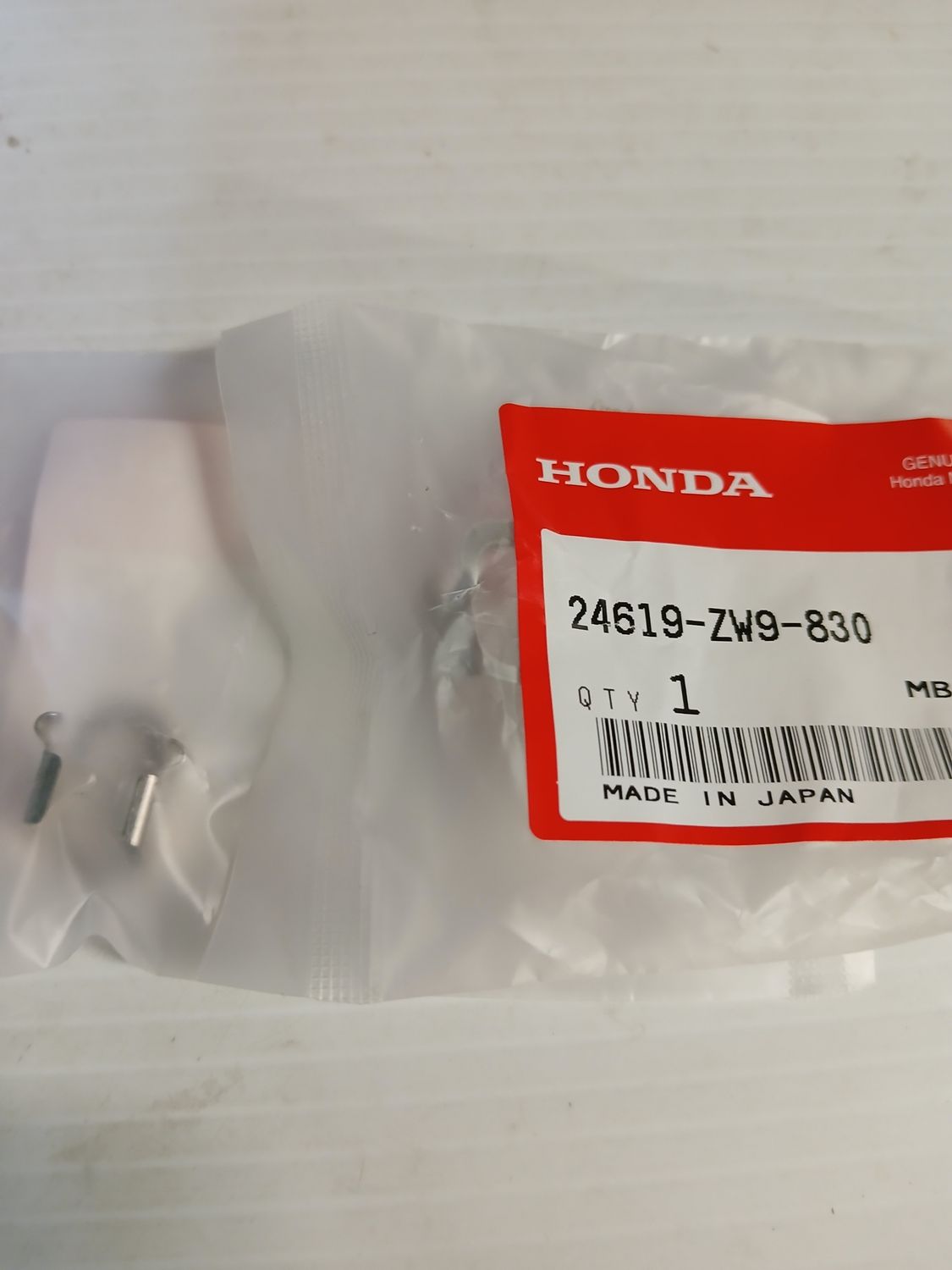 Lock Plate, Pack of 2,  24619-ZW9-830