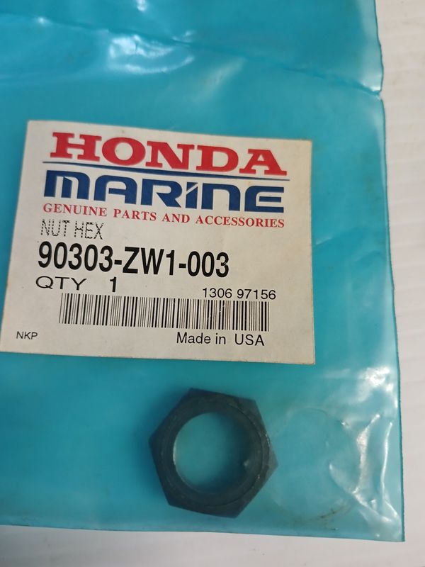 Nut, Hex  90303-ZW1-003