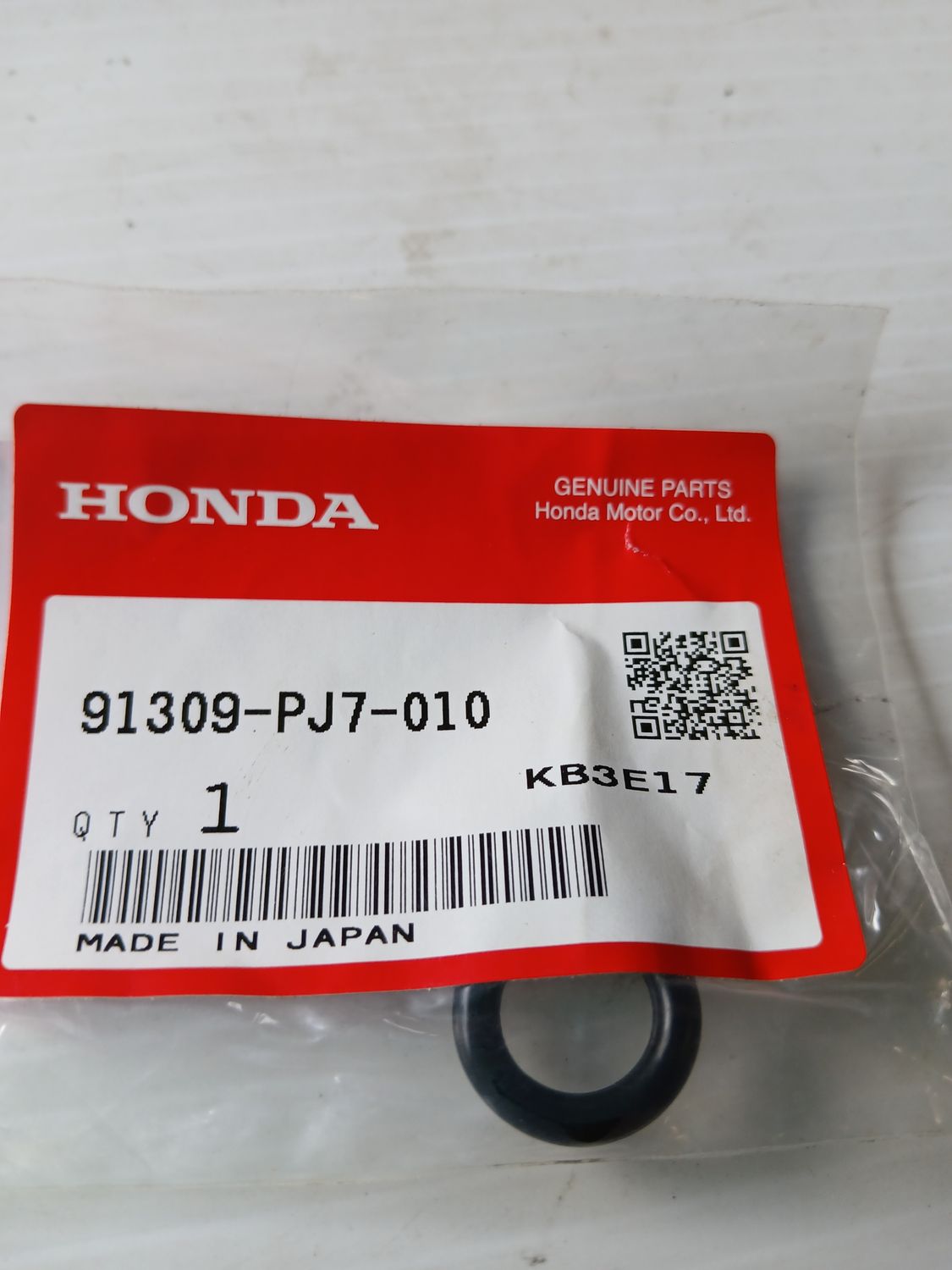 Oring  11.5 x 3.5  91309-PJ7-010