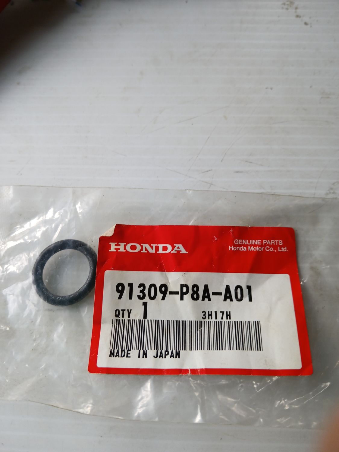 Oring  91309-P8A-A01