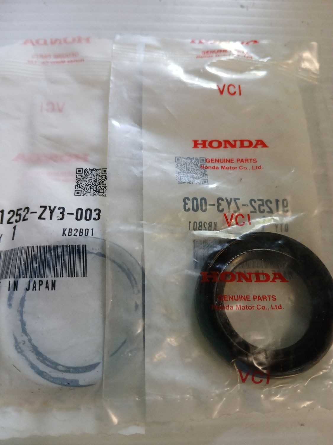 Seal, Water  91252-ZY3-003