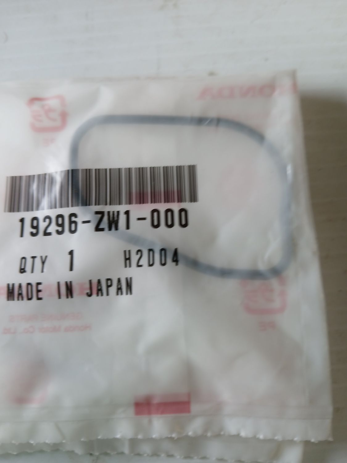 Packing, Relief Valve 19296-ZW1-000