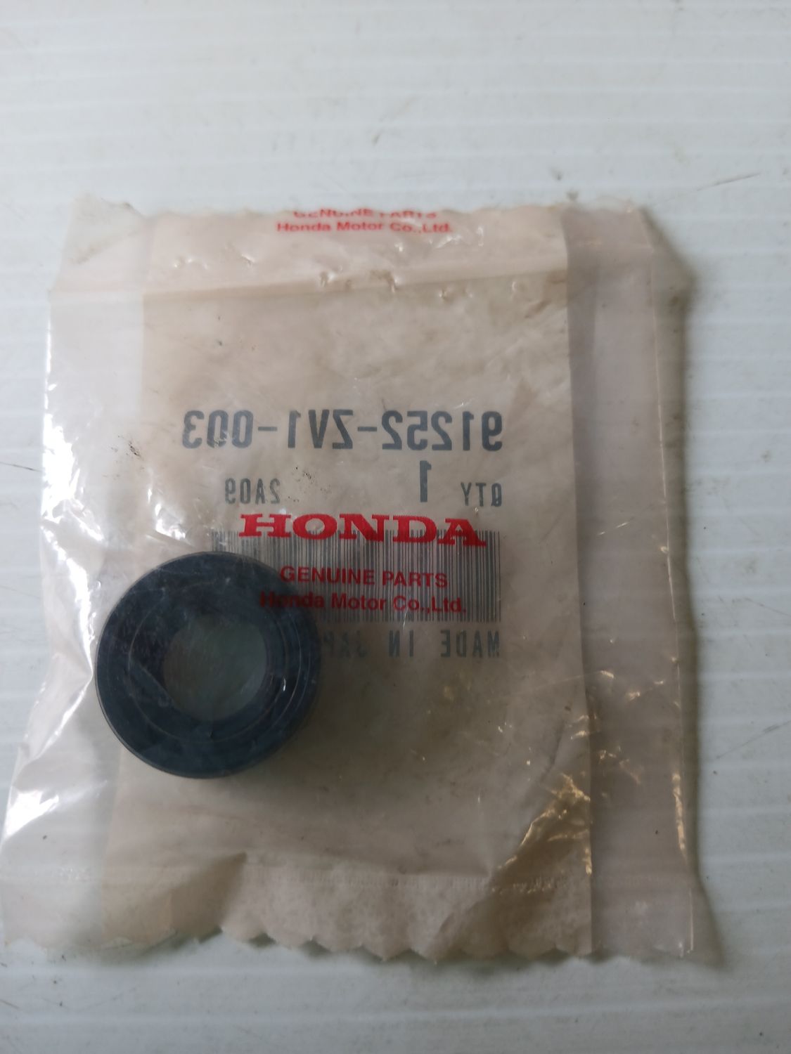 Seal, Water  91252-ZV1-003