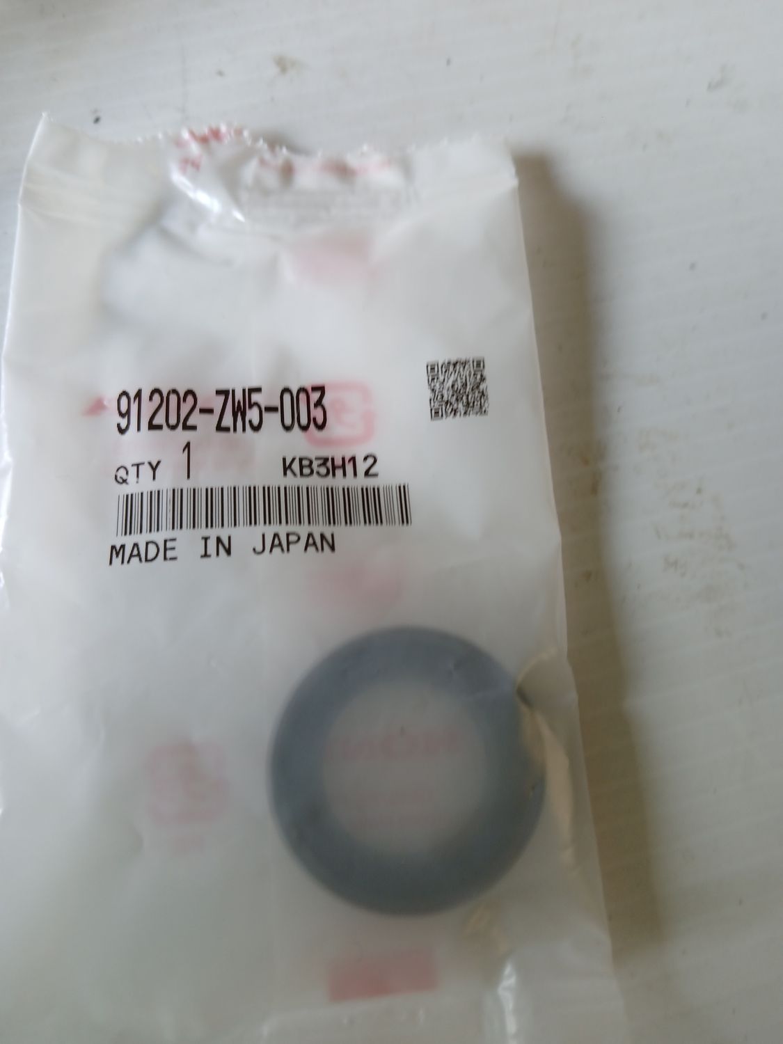 Seal, Water  91202-ZW5-003