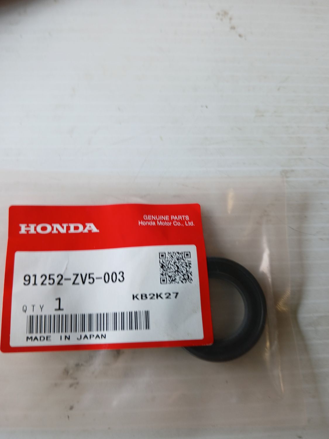 Seal, Water  91252-ZV5-003