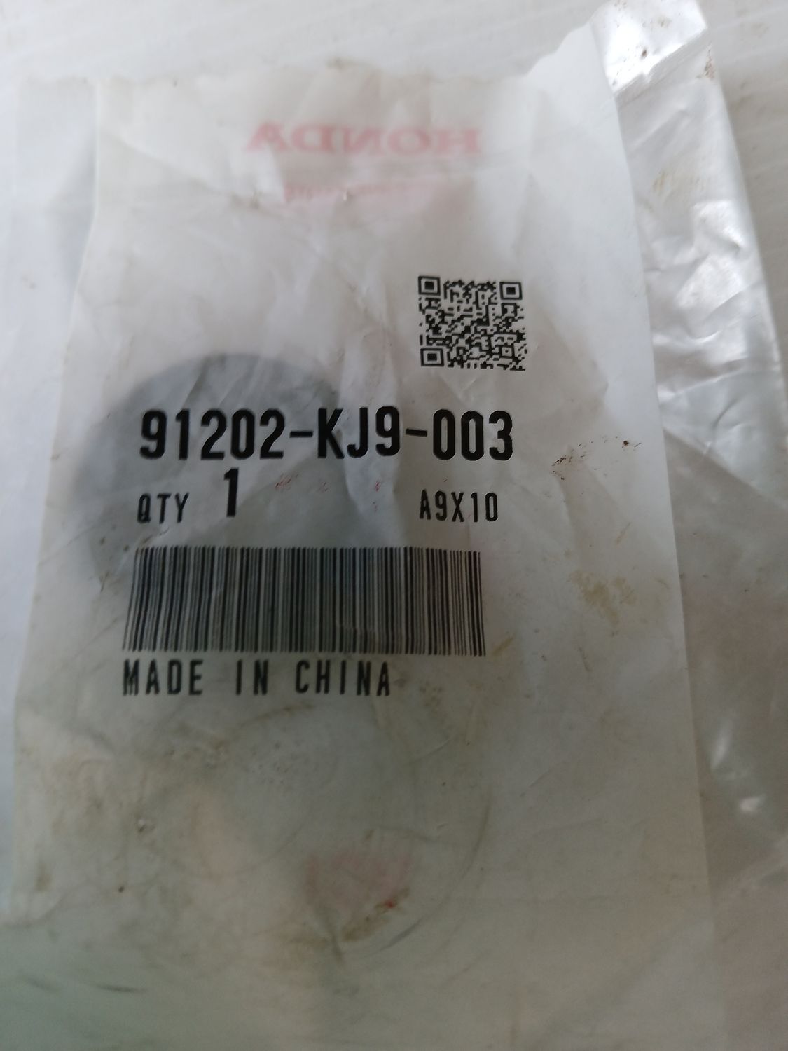 Oil Seal, 20 x 32 x 6,  91202-KJ9-003