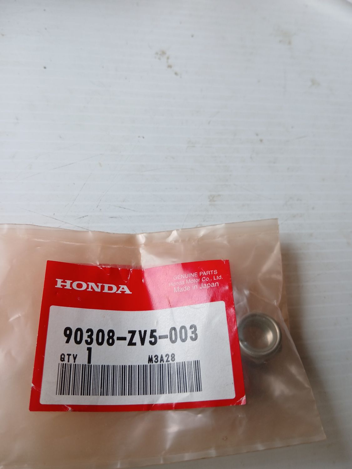 Nut, Self Lock 12mm  90308-ZV5-003