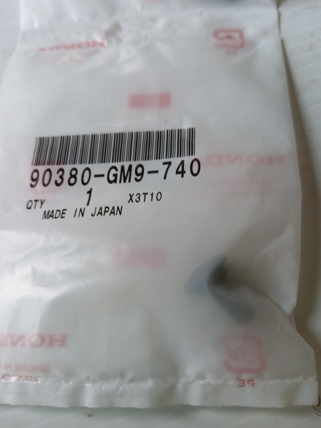 Screw, Special, Pack of 4,   90380-GM9-740