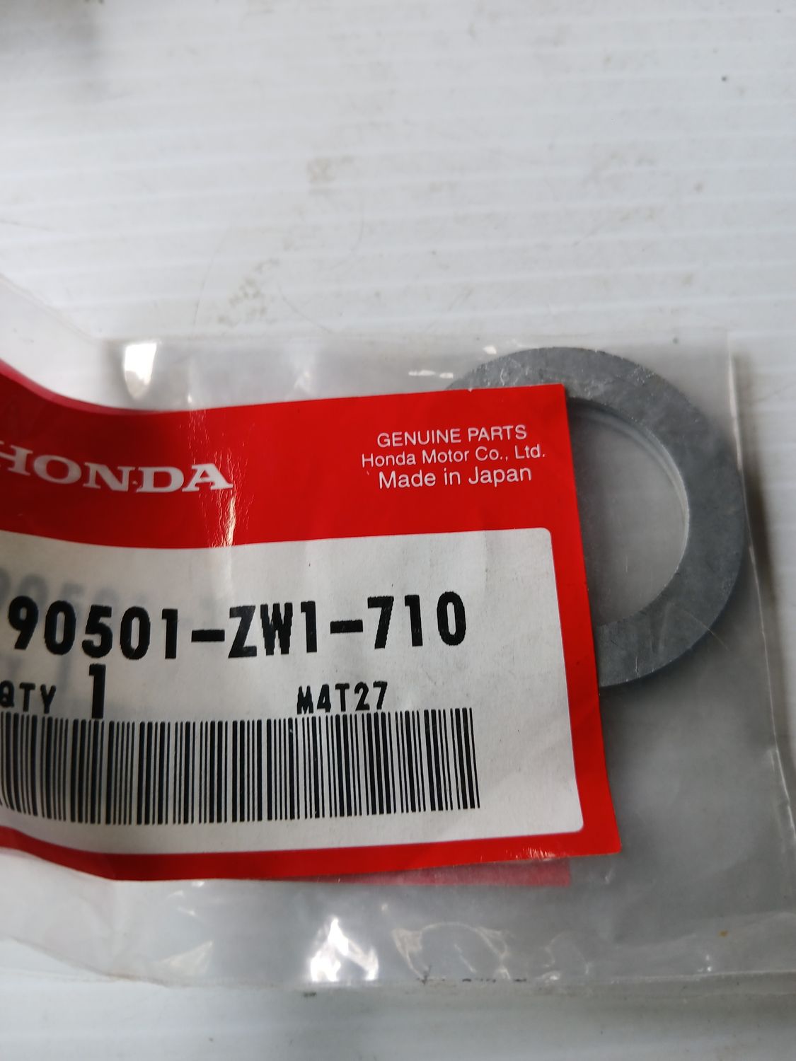 Washer 26mm  90501-ZW1-710