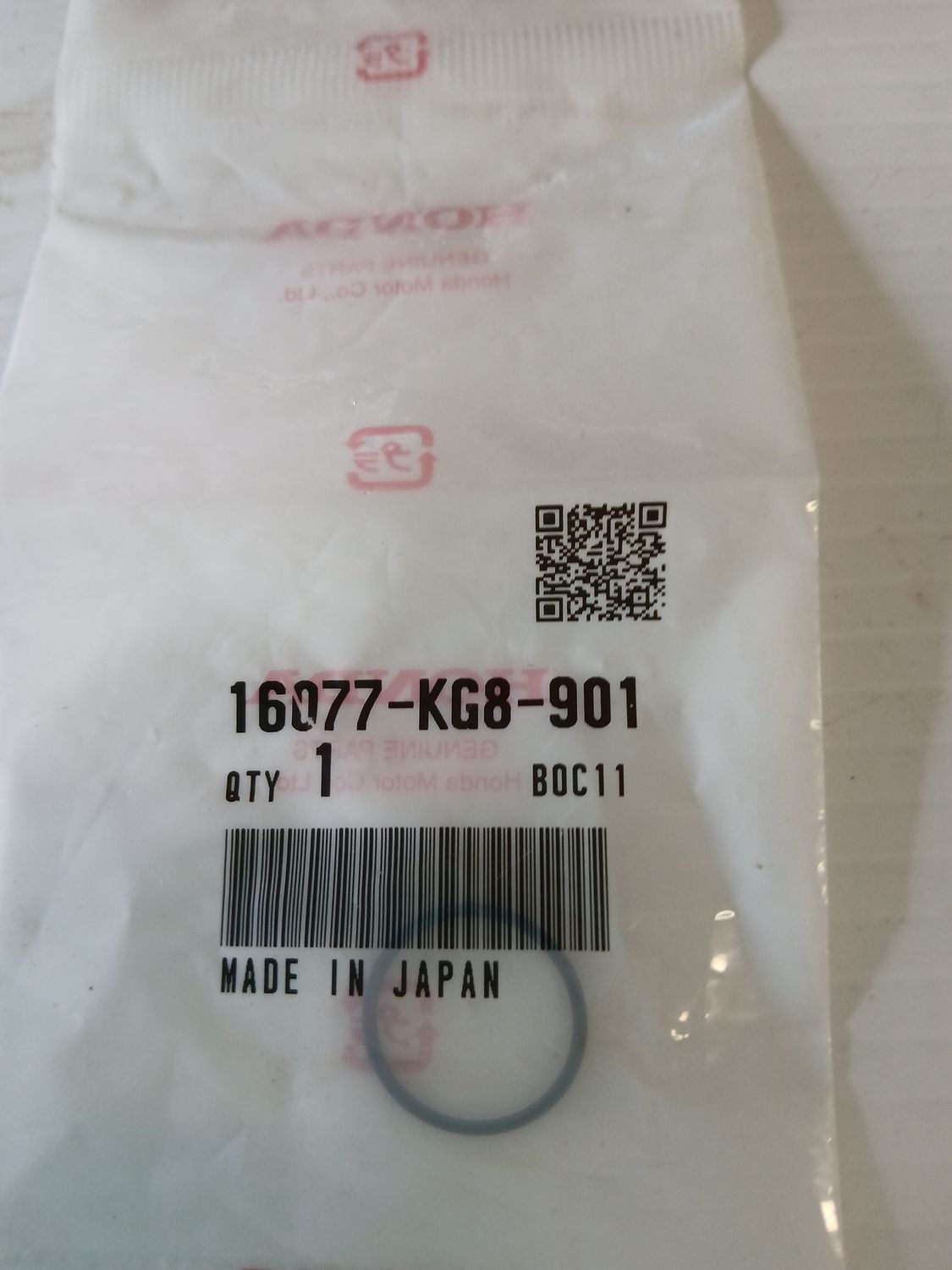 Bystar Oring  16077-KG8-901