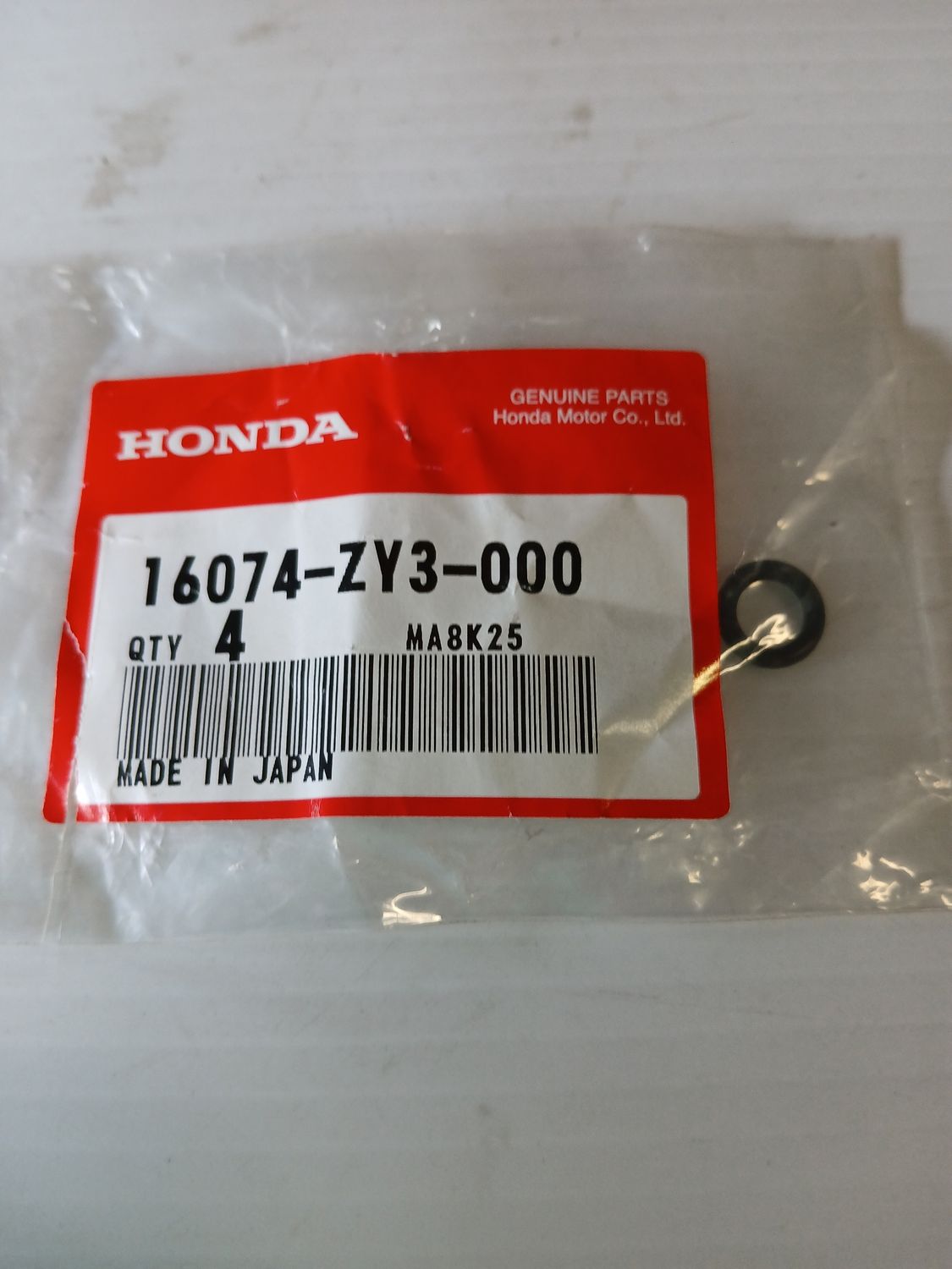 Oring  16074-ZY3-000