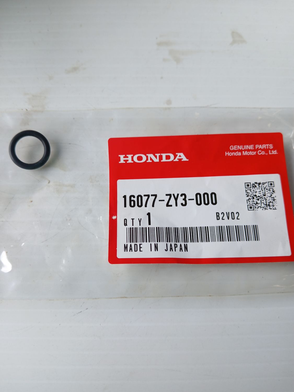 Oring  16077-ZY3-000