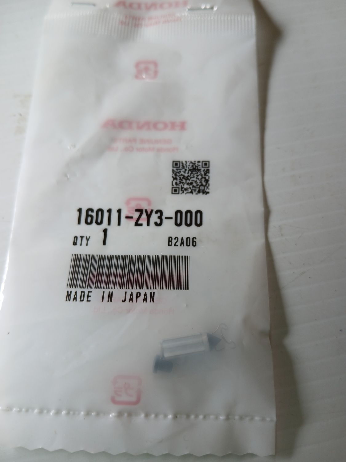 Float Valve Set  16011-ZY3-000