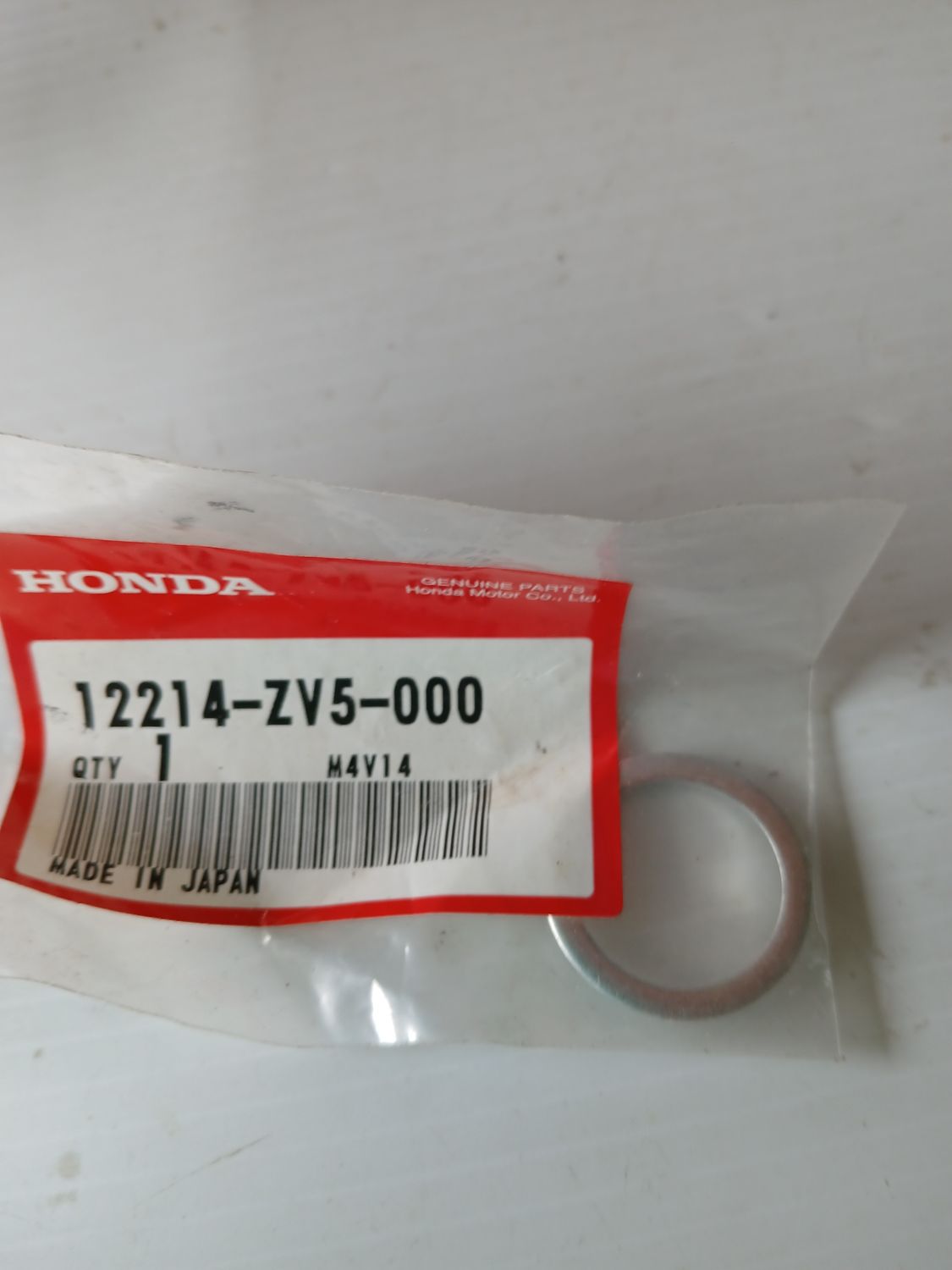 Washer, Sealing 22mm   12214-ZV5-000