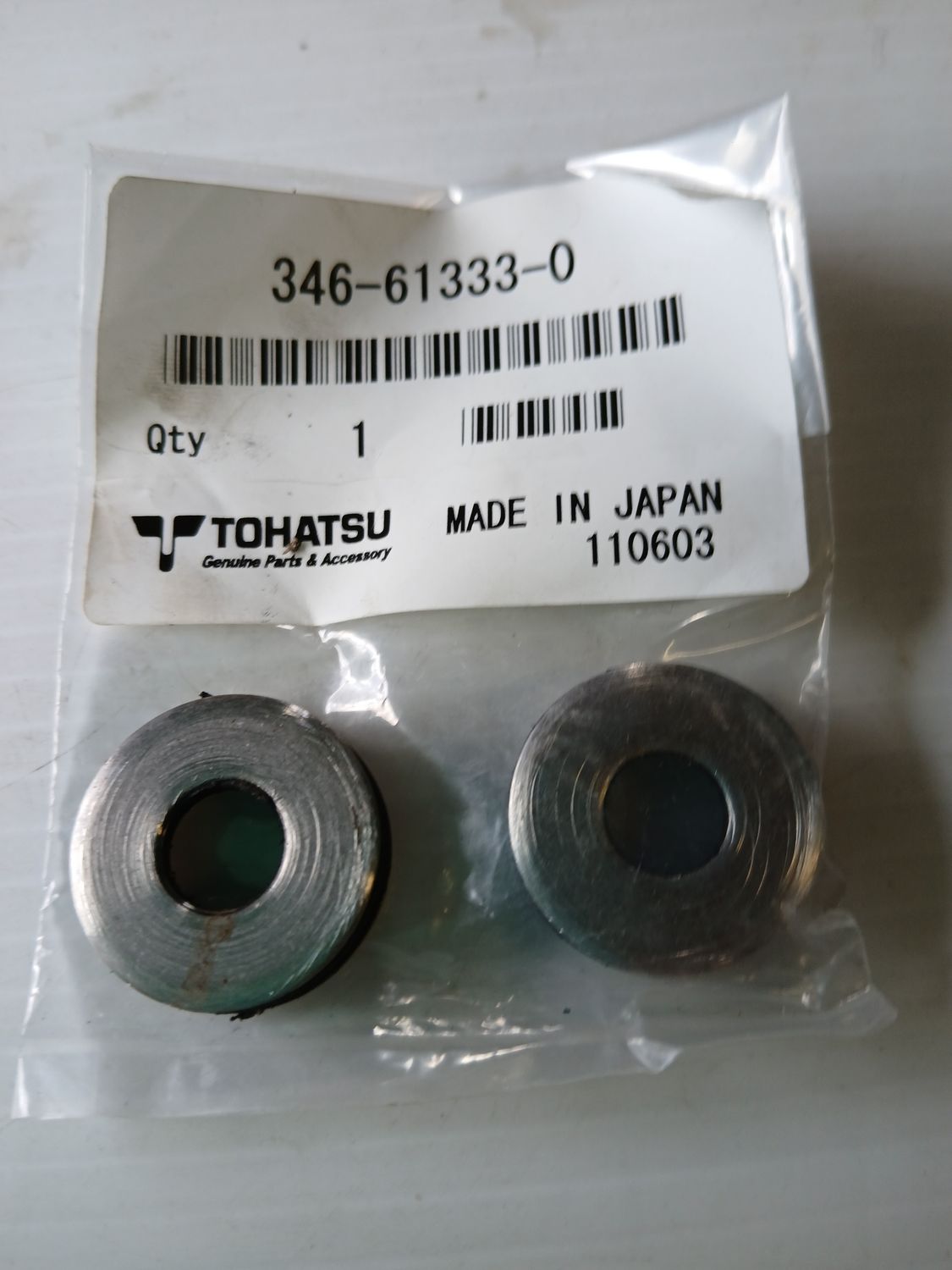 Damper Plate, Pack of 2,  346-61333-0