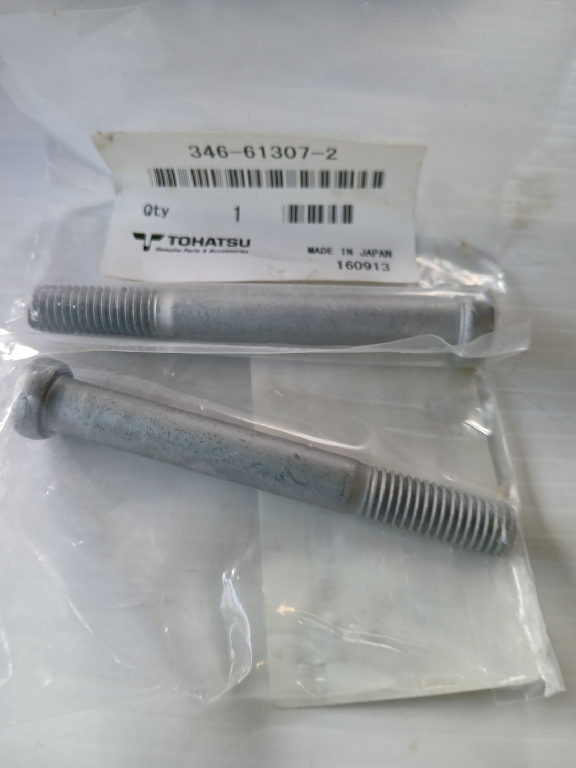 Bolt, Mount, Pack of 2,  346-61307-2
