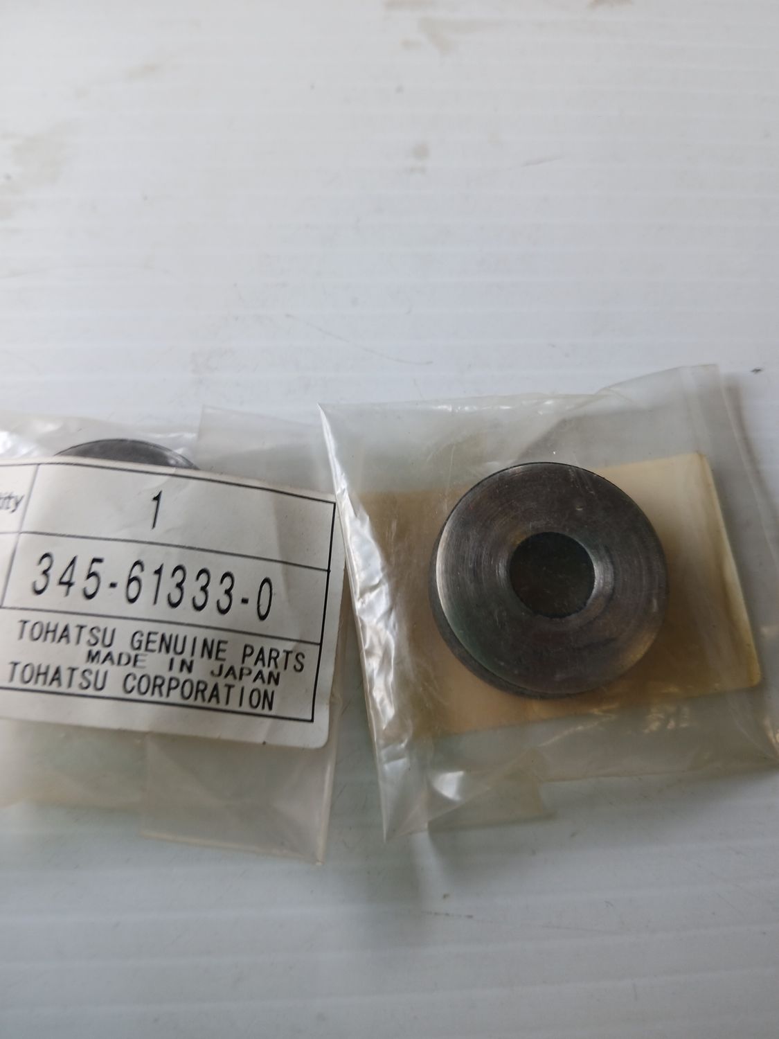 Damper Plate, Pack of 2,  345-61333-0