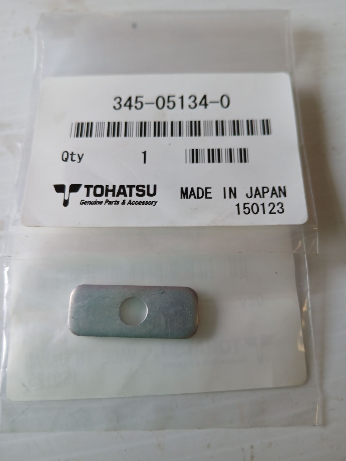 Plate, Rope Anchor   345-05134-0