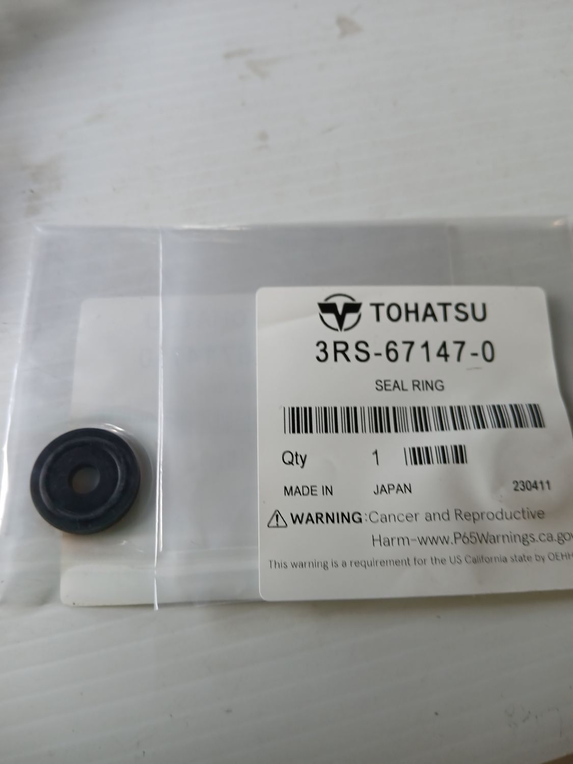 Seal Ring, Pack of 2, 3RS-67147-0
