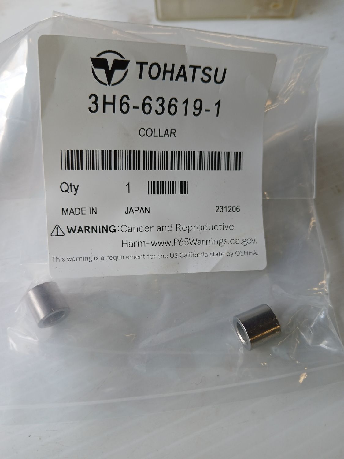 Collar, Pack of 2,  3H6-63619-1