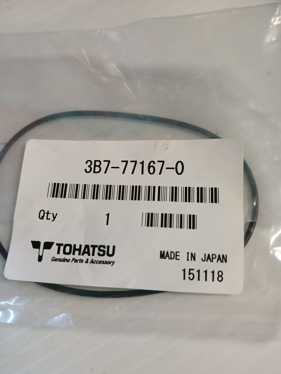 Oring  3B7-77167-0