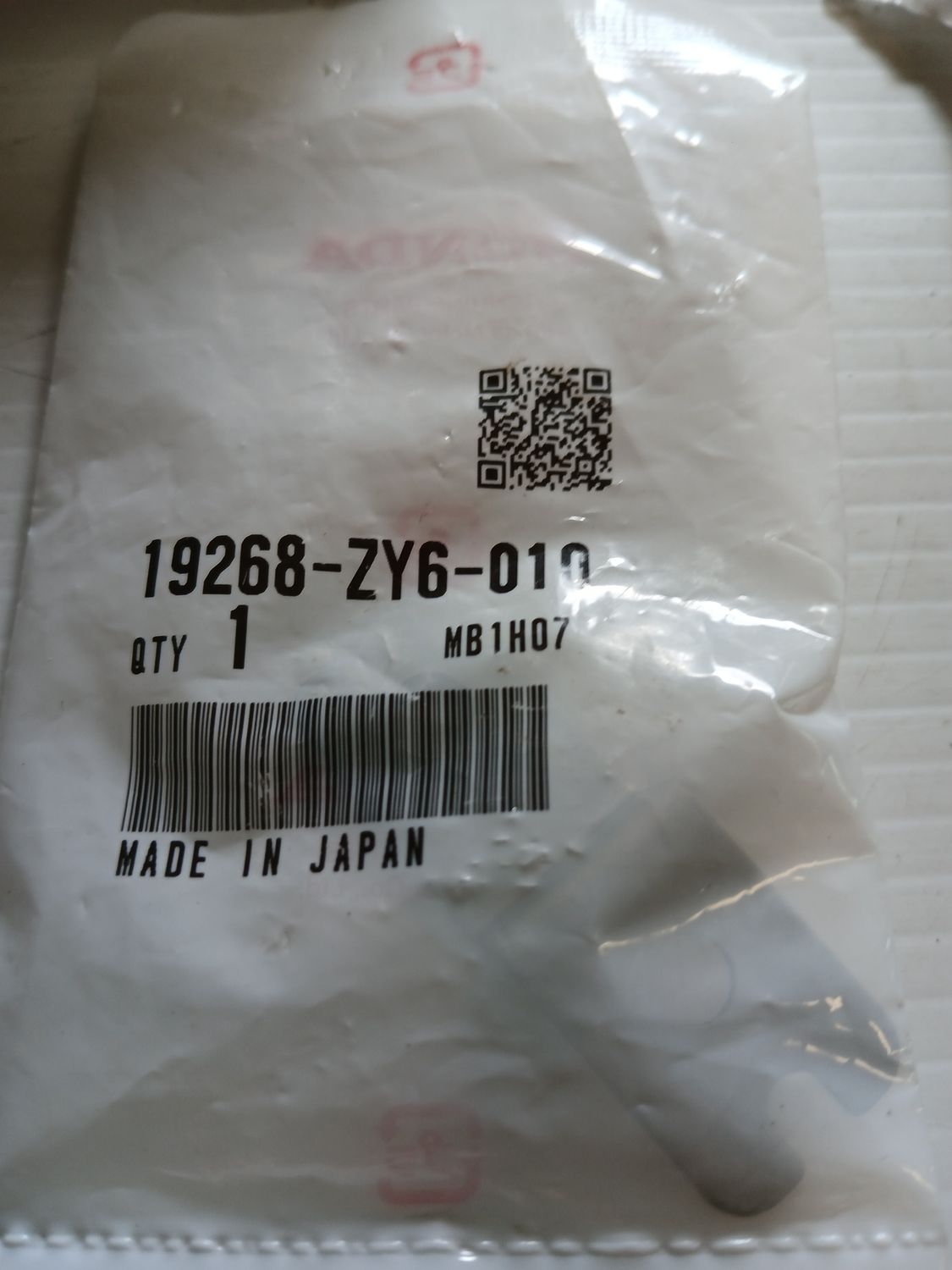 Bracket, Water Tube  19268-ZY6-010