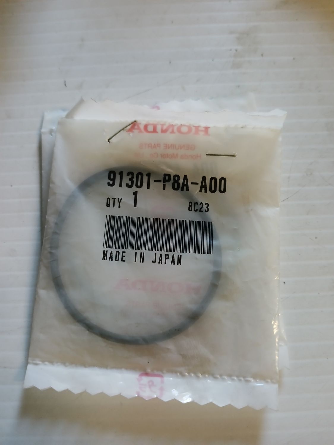 Oring  91301-P8A-A00
