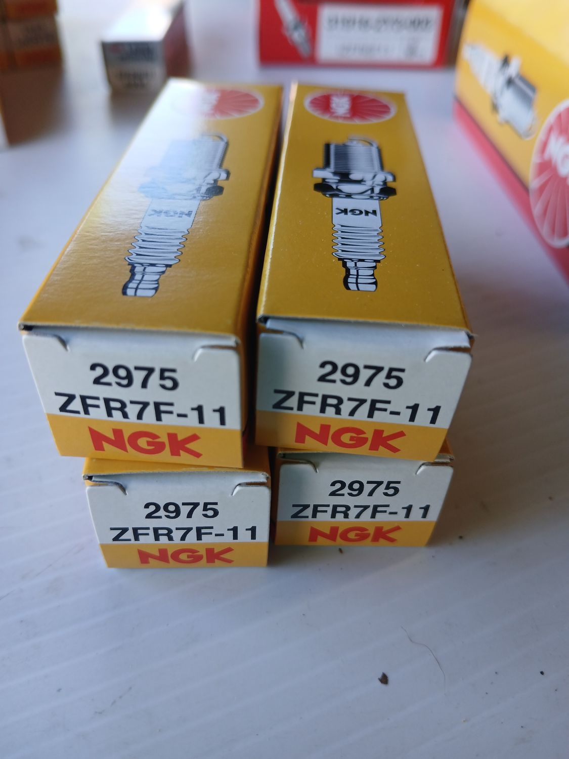 Spark Plug, Pack of 4,  ZFR7F11