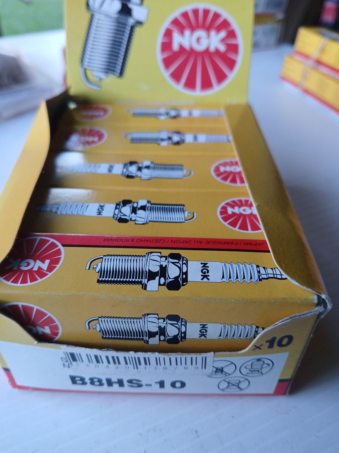Spark Plug, Pack of 10,  B8HS10