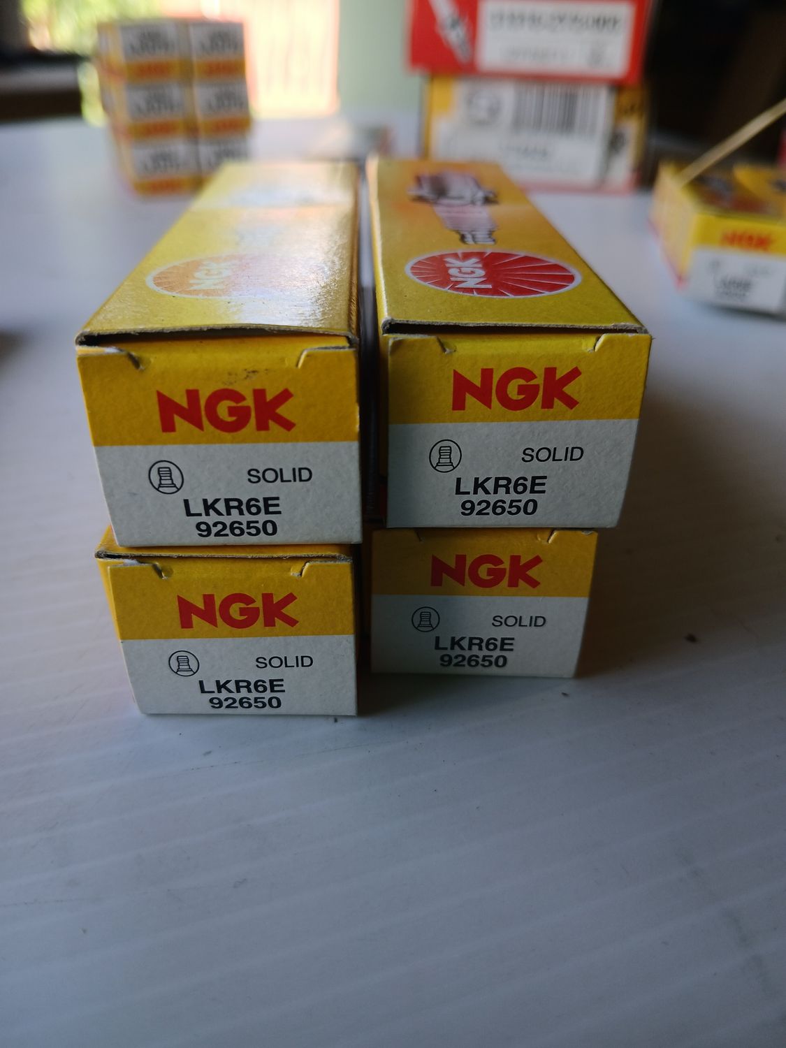 Spark Plug, Pack of 4, LKR6E