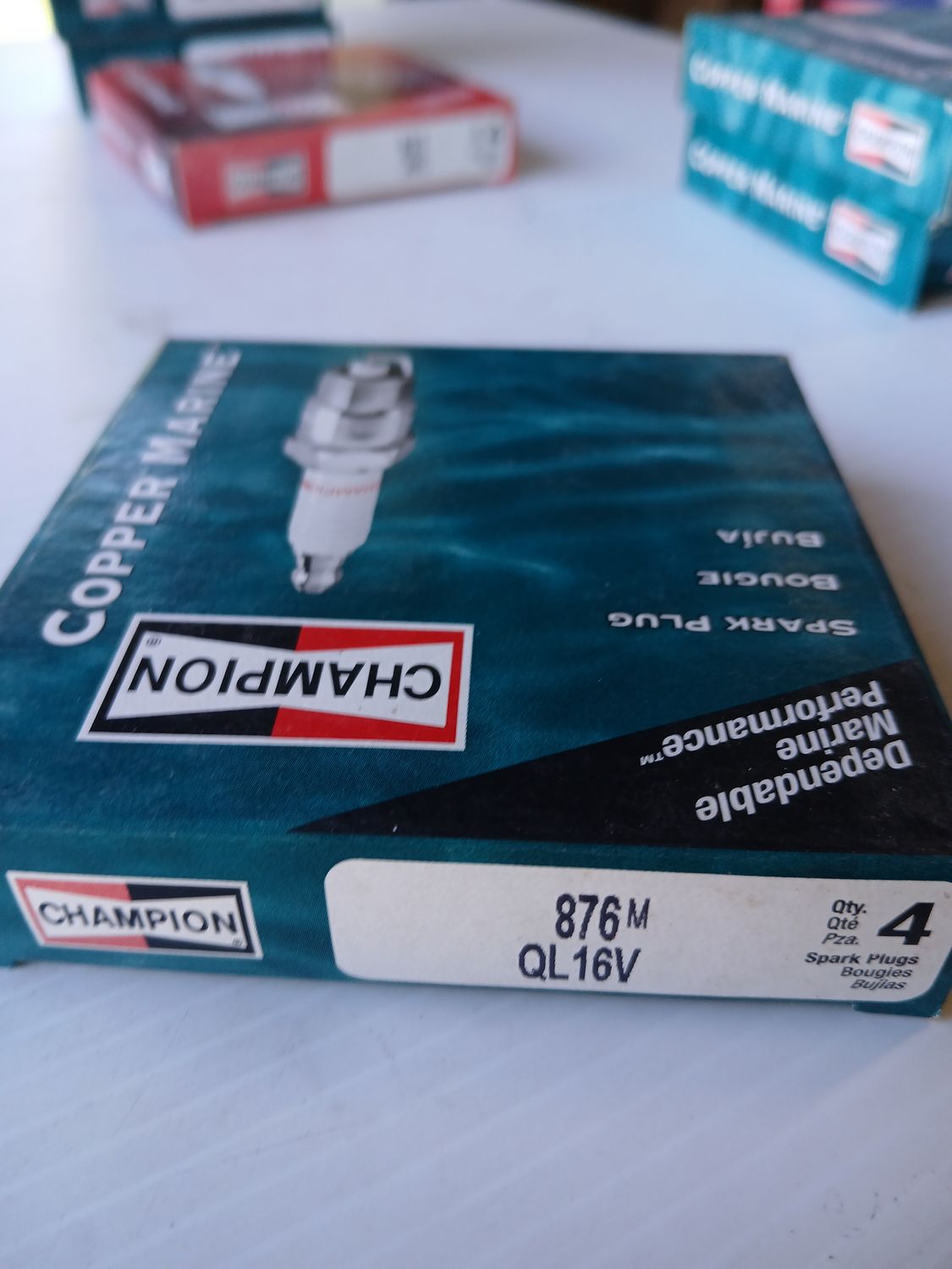 Spark Plug, Pack of 4, QL16V