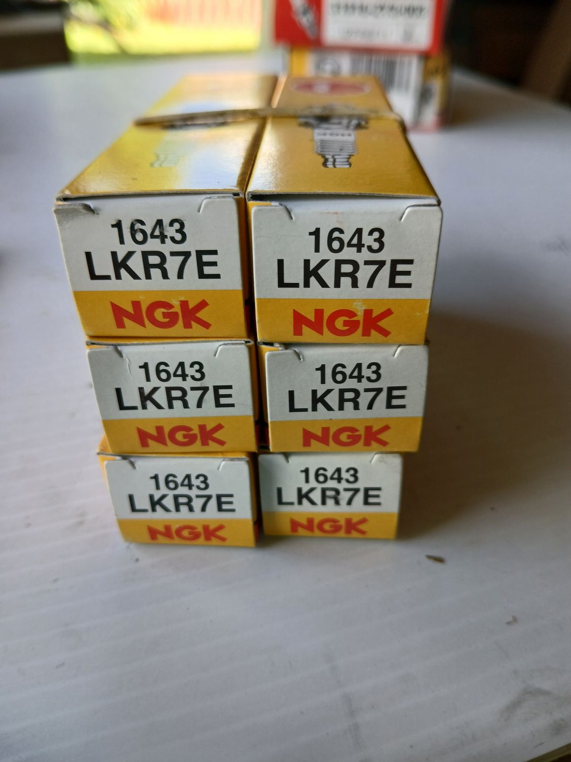 Spark Plug, Pack of 6,  LKR7E