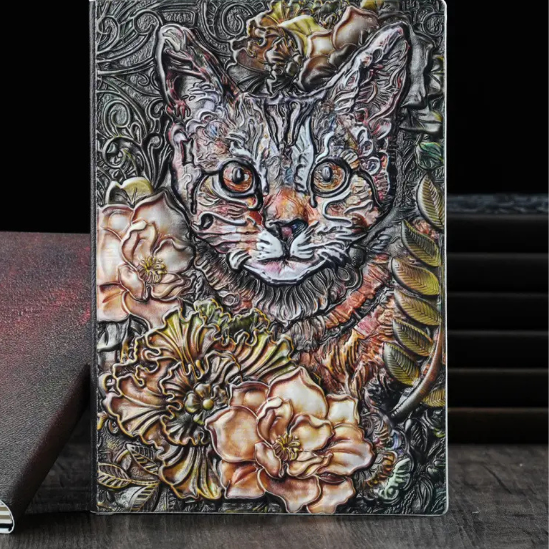Journal vintage kat - speels, stijlvol &amp; met hart voor dieren