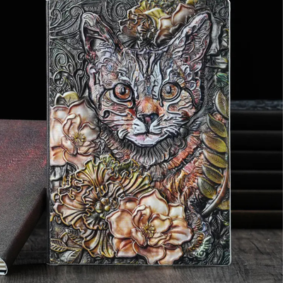 Journal vintage kat - speels, stijlvol &amp; met hart voor dieren