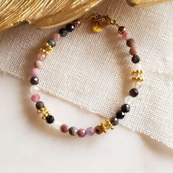 Exclusieve armband Paola met TOERMALIJN